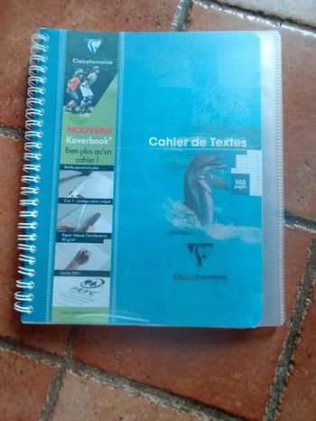 Cahier de texte clairefontaine