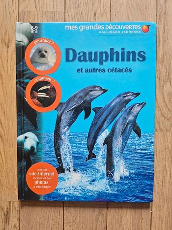 Dauphins et autres cétacés 6-9 ans
