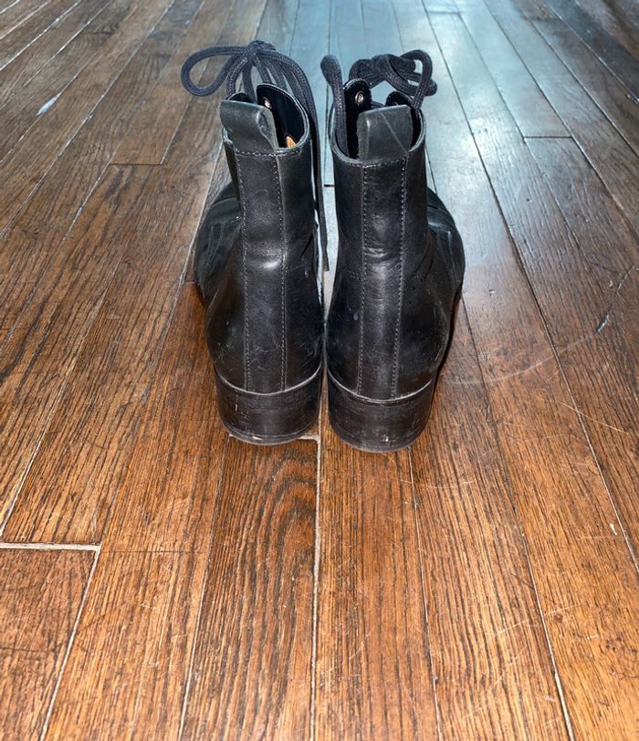 Bottines cuir maje Taille 37 Valeur 350 euros - photo numéro 3
