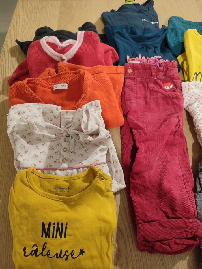 Lot 12 mois fille hiver - photo numéro 2