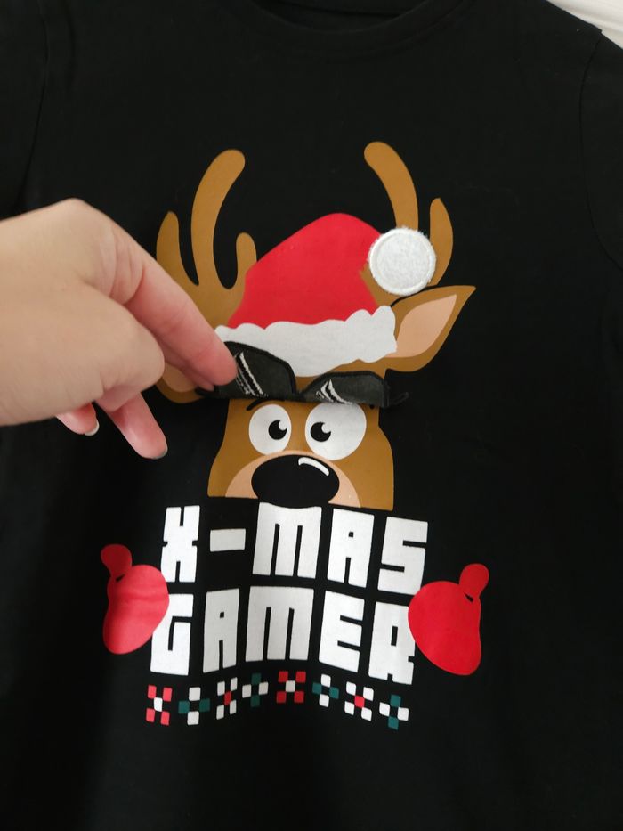 Tee-shirt Noël 6 ans - photo numéro 3