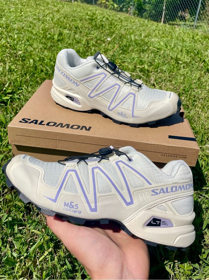 Salomon speed cross 3 vanilla purple