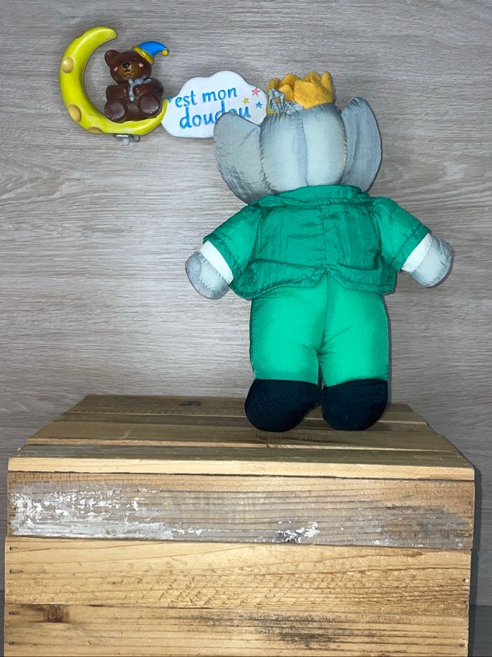 POP73 doudou éléphant 🐘 babar - photo numéro 2