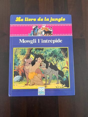 Le livre de la jungle mowgli l'intrépide bonne état