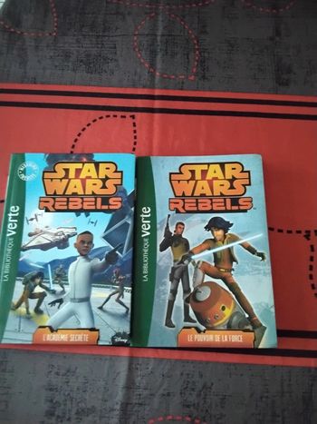 Lot de 2 livres Star Wars Rebels