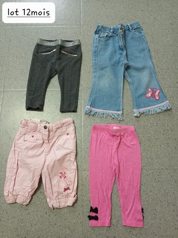 Lot pantalons