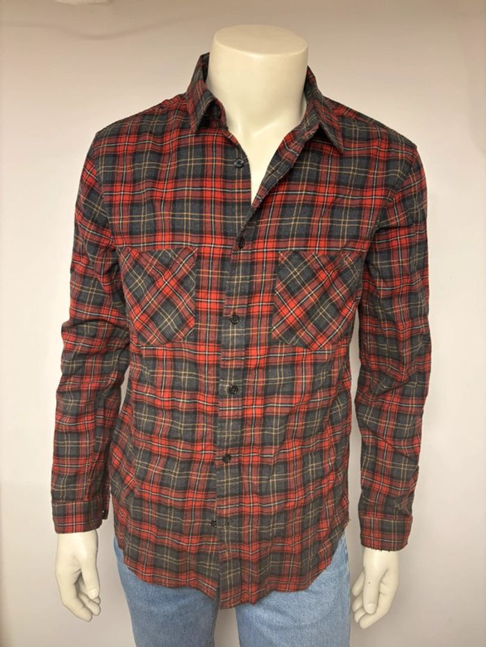 Chemise Homme The Kooples - Taille S - Style Bûcheron Bordeaux - photo numéro 2