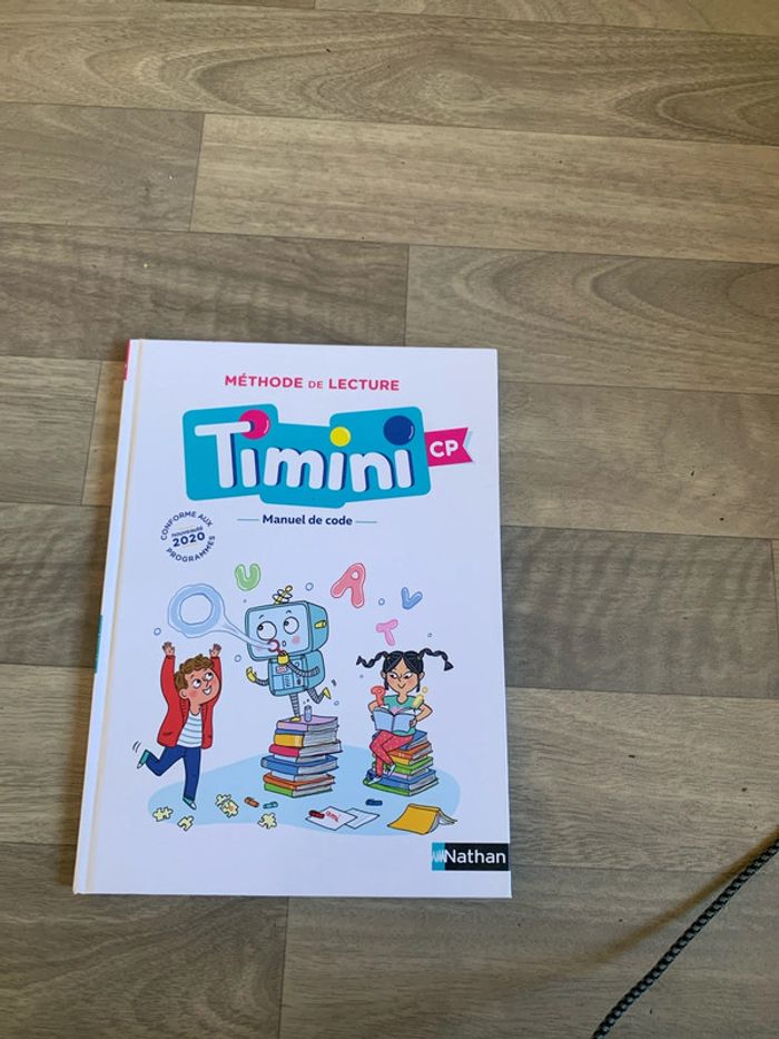 Livre méthode de lecture Timini CP