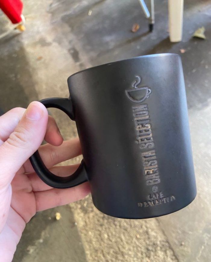 Tasse à café noir