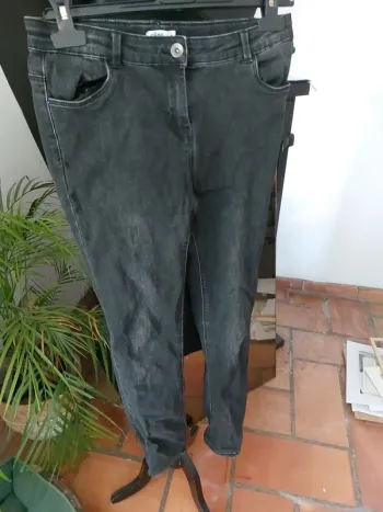 Jeans taille haute