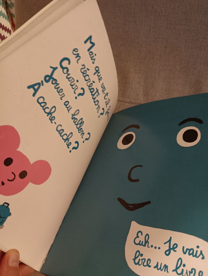 Livre école des loisirs le.livre qui va a l'école - photo numéro 2