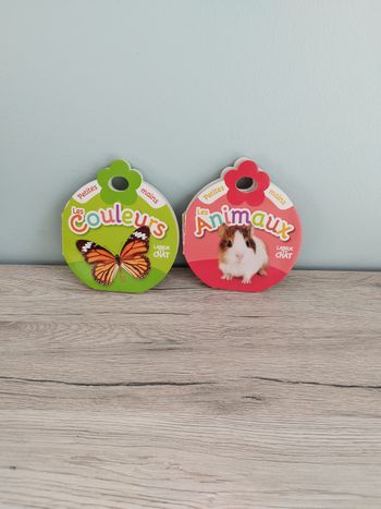 Lot de 2 livres imagiers 