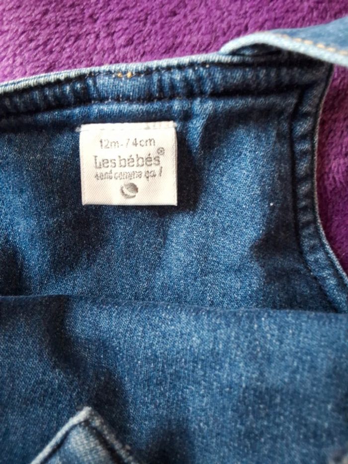 Salopette jeans - photo numéro 3