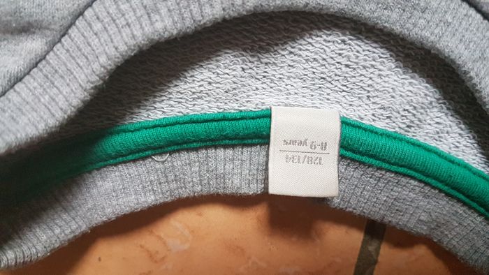 Sweat garçon 8-9 ans gris et vert Esprit - photo numéro 3