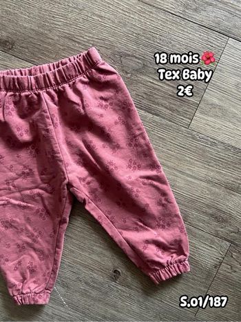 Pantalon 🌺 18 mois 🌺 Tex Baby
