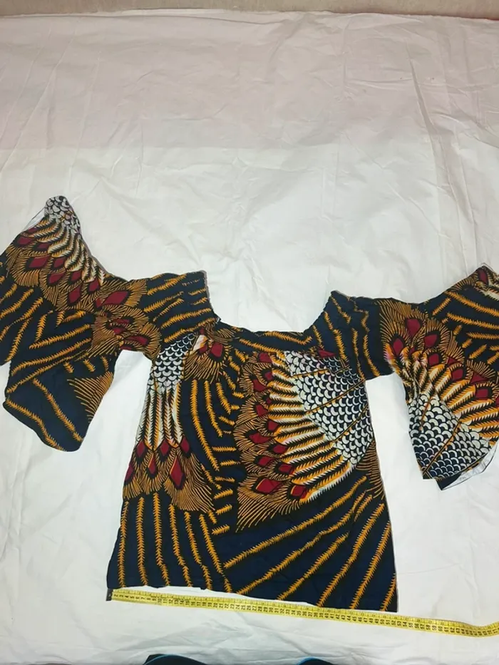 Blouse vintage cousue à la main