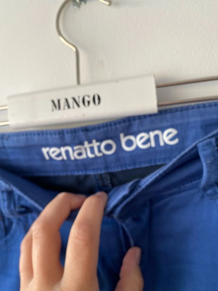 Jean coton élastane 38 bleu - photo numéro 3