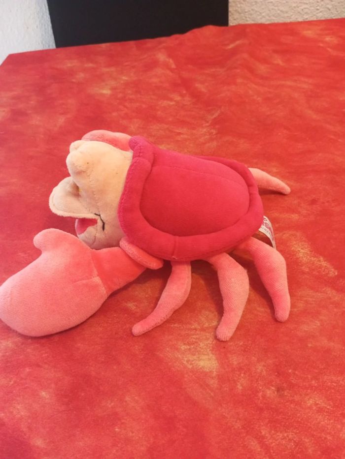 Peluche Sébastien le crabe, ami d'Ariel Disney Simba - photo numéro 4