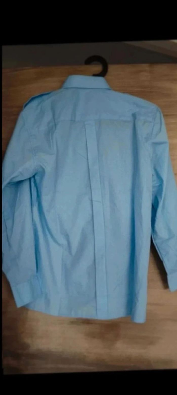 Chemise manches longues  bleu  taille  s - photo numéro 5