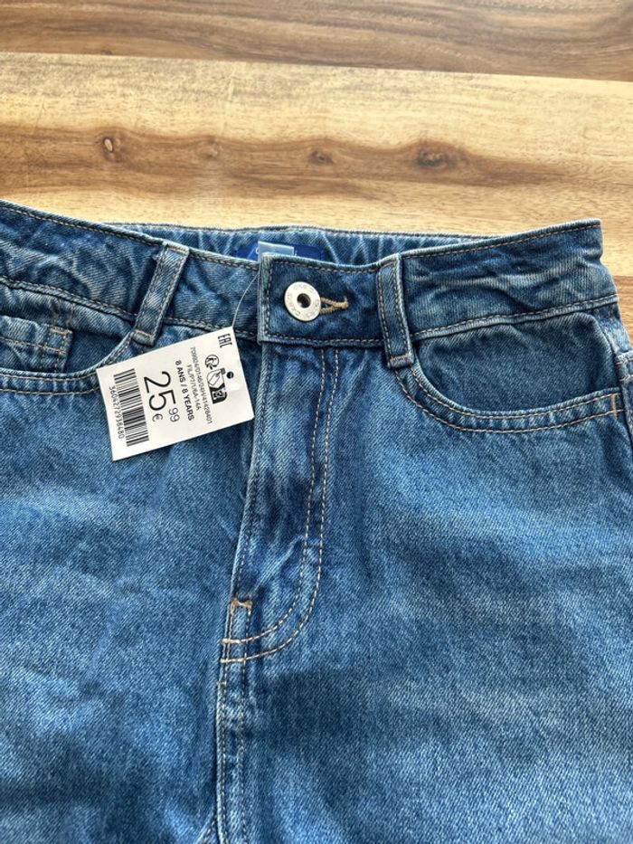 Jupe en jeans okaidi 8 ans - photo numéro 2