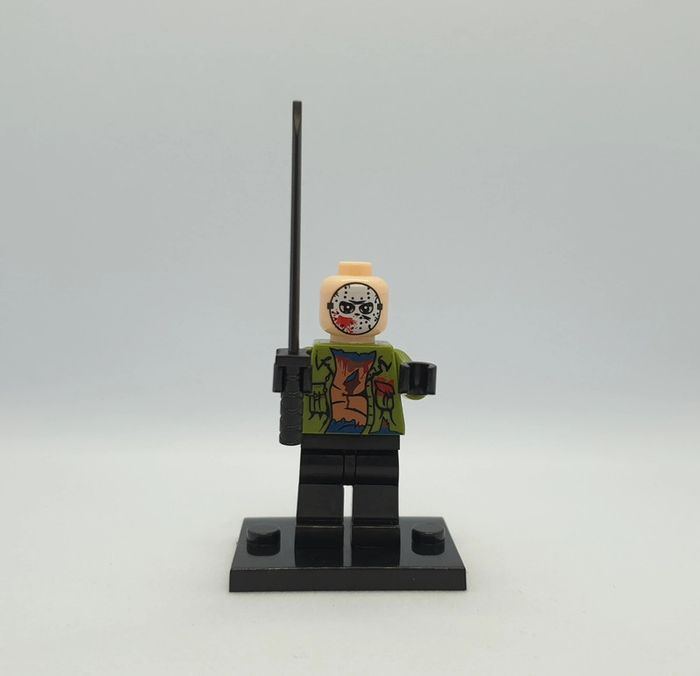 😱 Figurine Film d'Horreur Vendredi 13 - Jason Voorhees - (Style Lego) 😱
