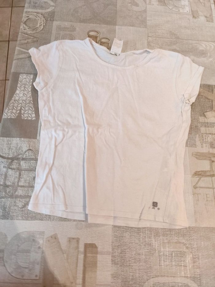 T-shirt Decathlon blanc - photo numéro 2