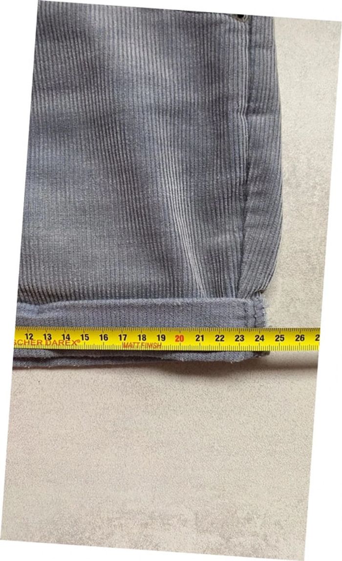 Short en velours gris Levi's 630 rework W30 - photo numéro 6