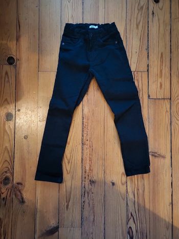 Pantalon slim noir 9 ans