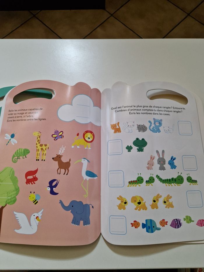 2 Livres effaçable pour apprendre a compter - photo numéro 5