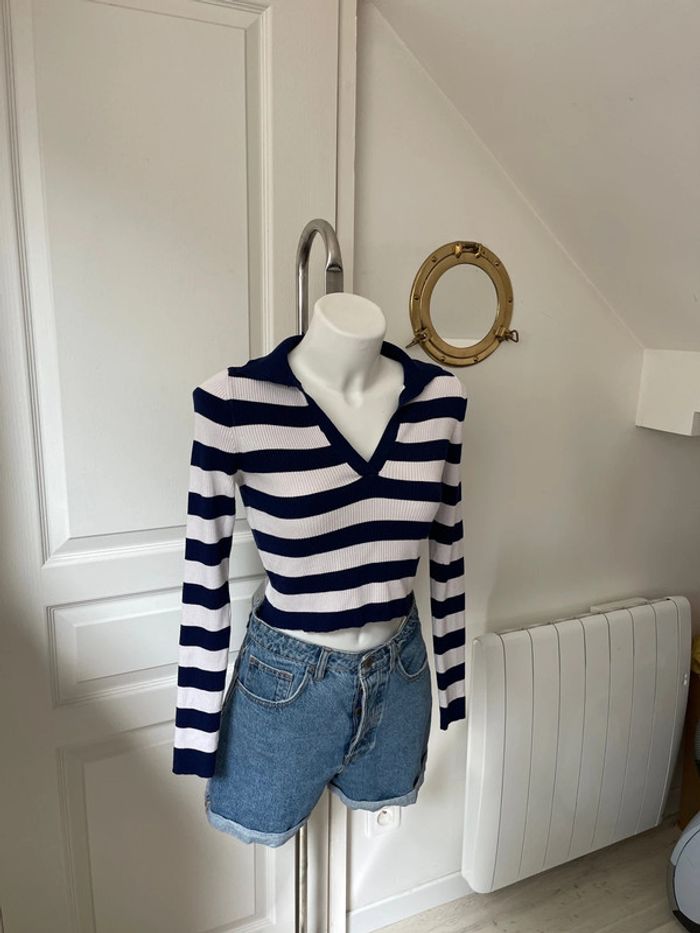 Pull à rayures