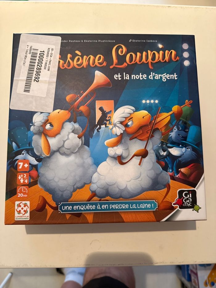 Jeux de société Arsène Loupin