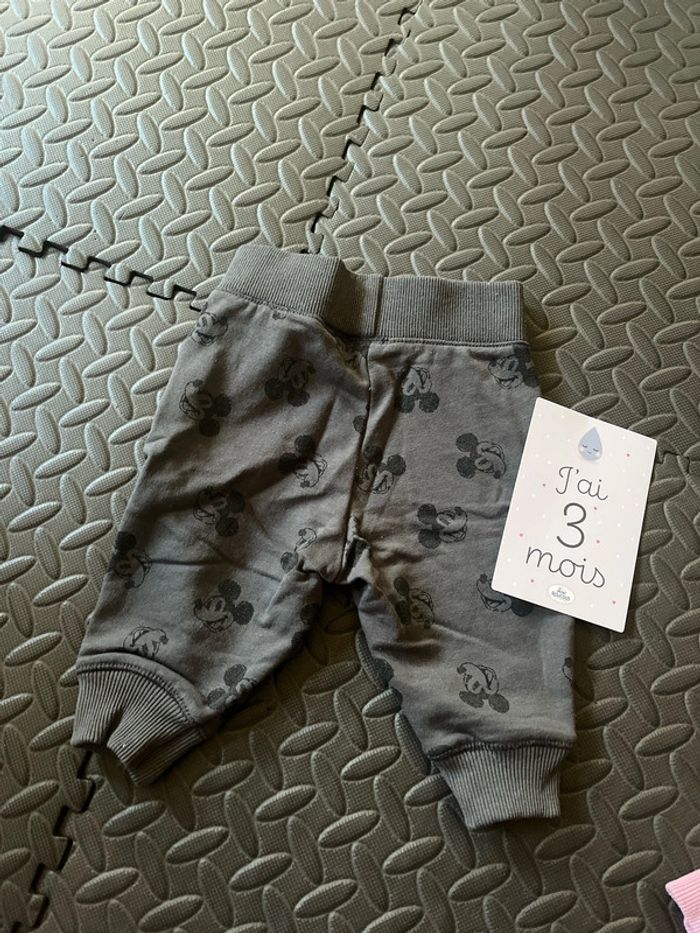 Jogging gris Disney Baby Mickey 3M - photo numéro 3