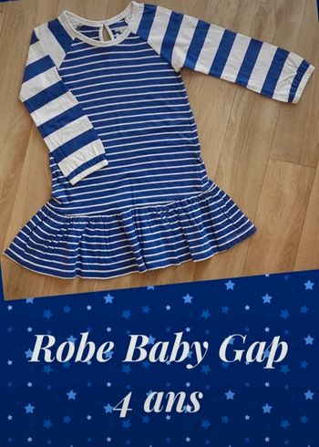 Robe baby gap 4 ans