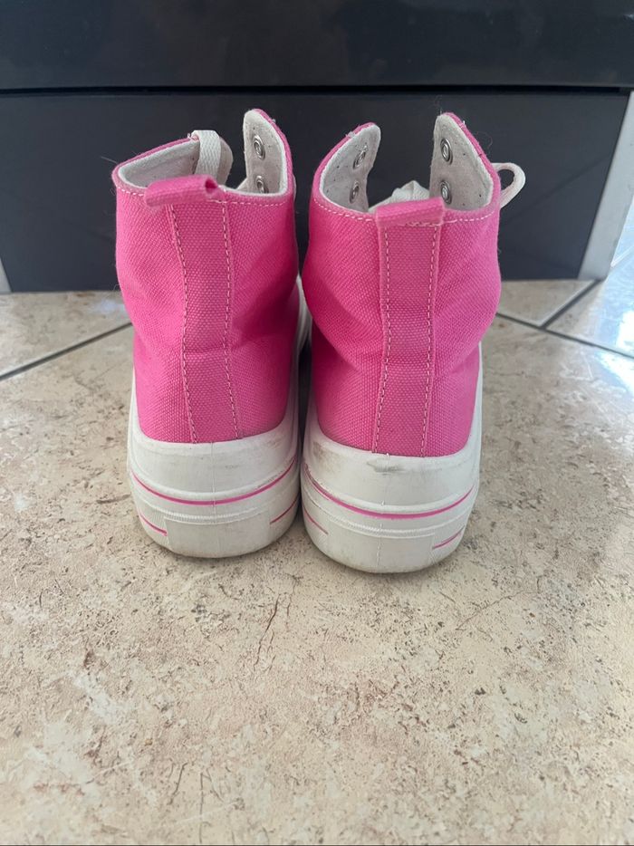 Basket montante rose - photo numéro 2