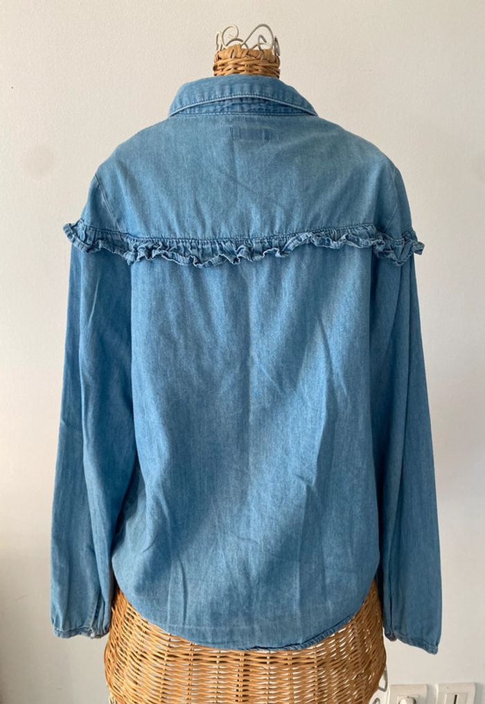 Chemise en jeans bleu In Extenso taille 14 ans - photo numéro 4