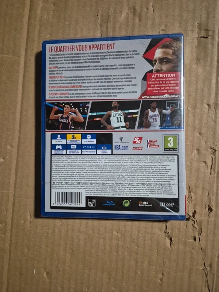 NBA 2K18 pour PS4 - photo numéro 2