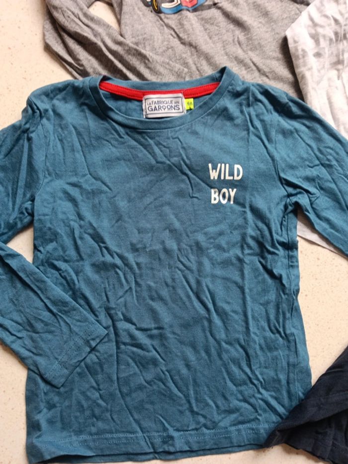 Lot Tee shirt manches longues 6ans - photo numéro 8