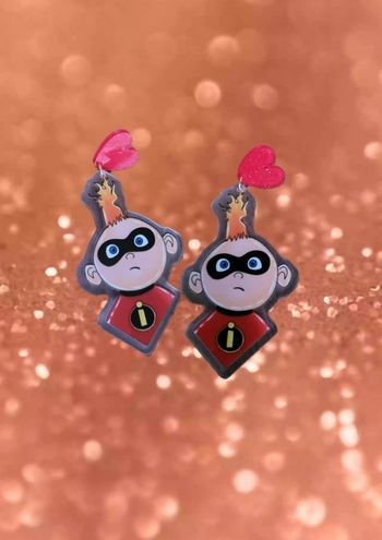 Boucles d'oreilles les indestructibles jack-jack