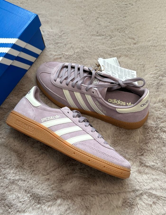Adidas Handball Spezial Preloved Fig Violette Cream White Gum taille 36 - photo numéro 2