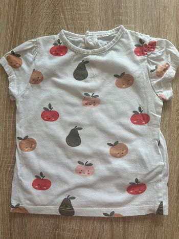T-shirt motifs fruits Kiabi