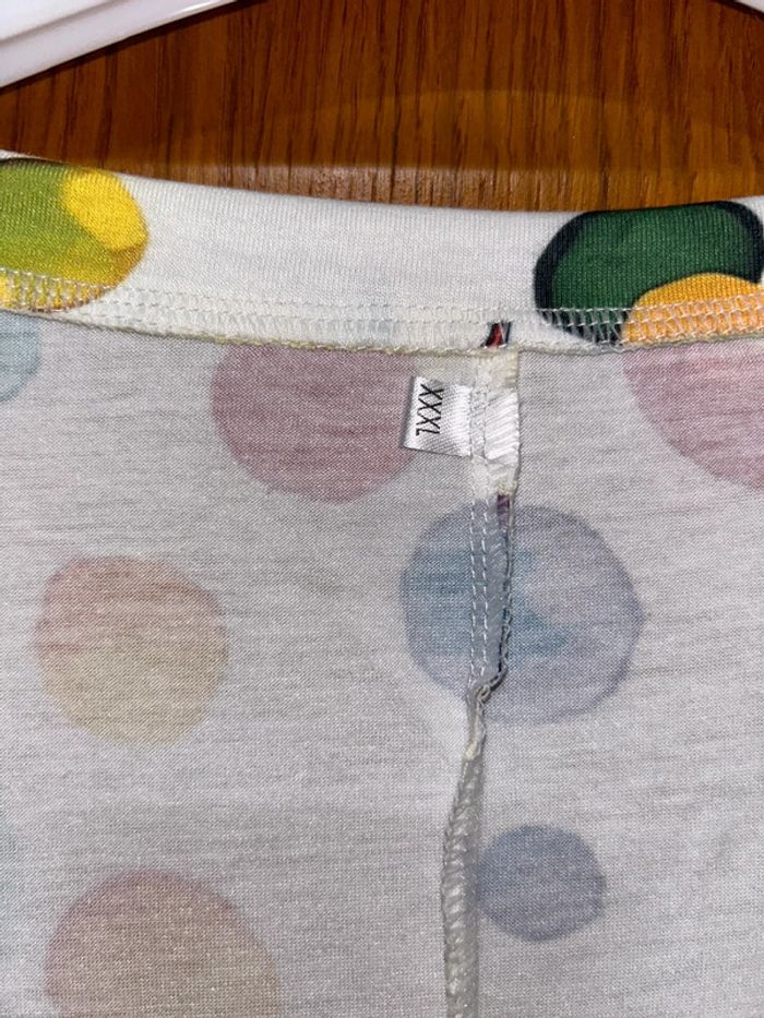 Robe t-shirt à col V - photo numéro 2