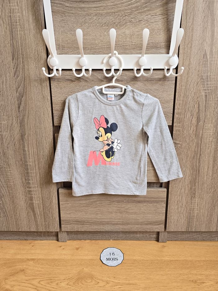 Vêtement Bébé Fille - T-shirt/ Haut Minnie - Disney - 18 mois