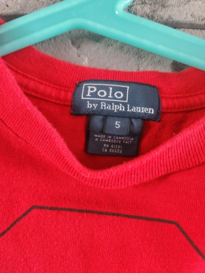 Tee-shirt ralph lauren - photo numéro 3