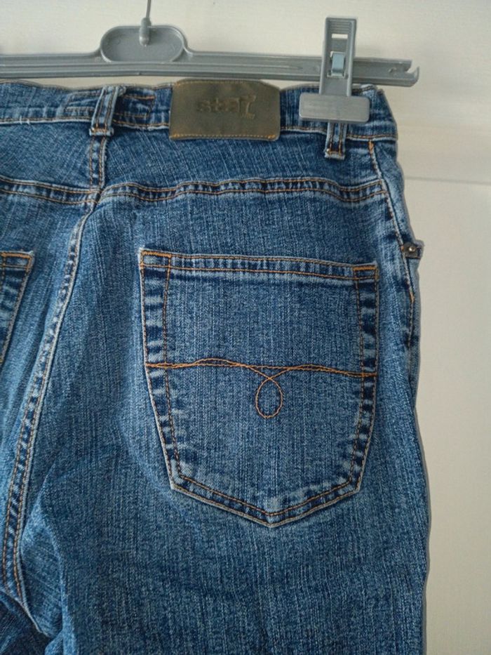 Pantalon pantashop taille 38 coloris bleu - photo numéro 5