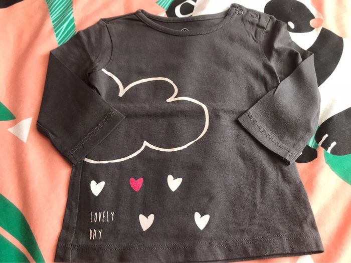 T-shirt manches longues 6 mois