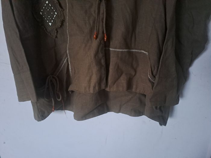 Veste / Gilet Kaki Floresse Taille L - photo numéro 4