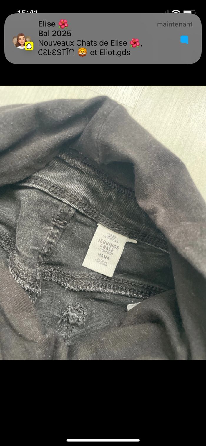 Jean grossesse taille XS H&m - photo numéro 3