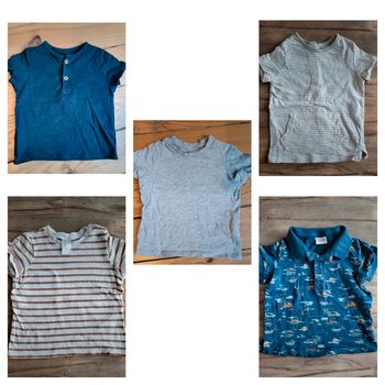 Lot 5 t-shirt 12 mois