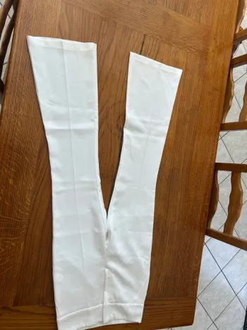 Pantalon  blanc avec doublure