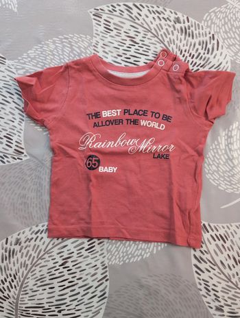 T-shirt garçon 6 mois